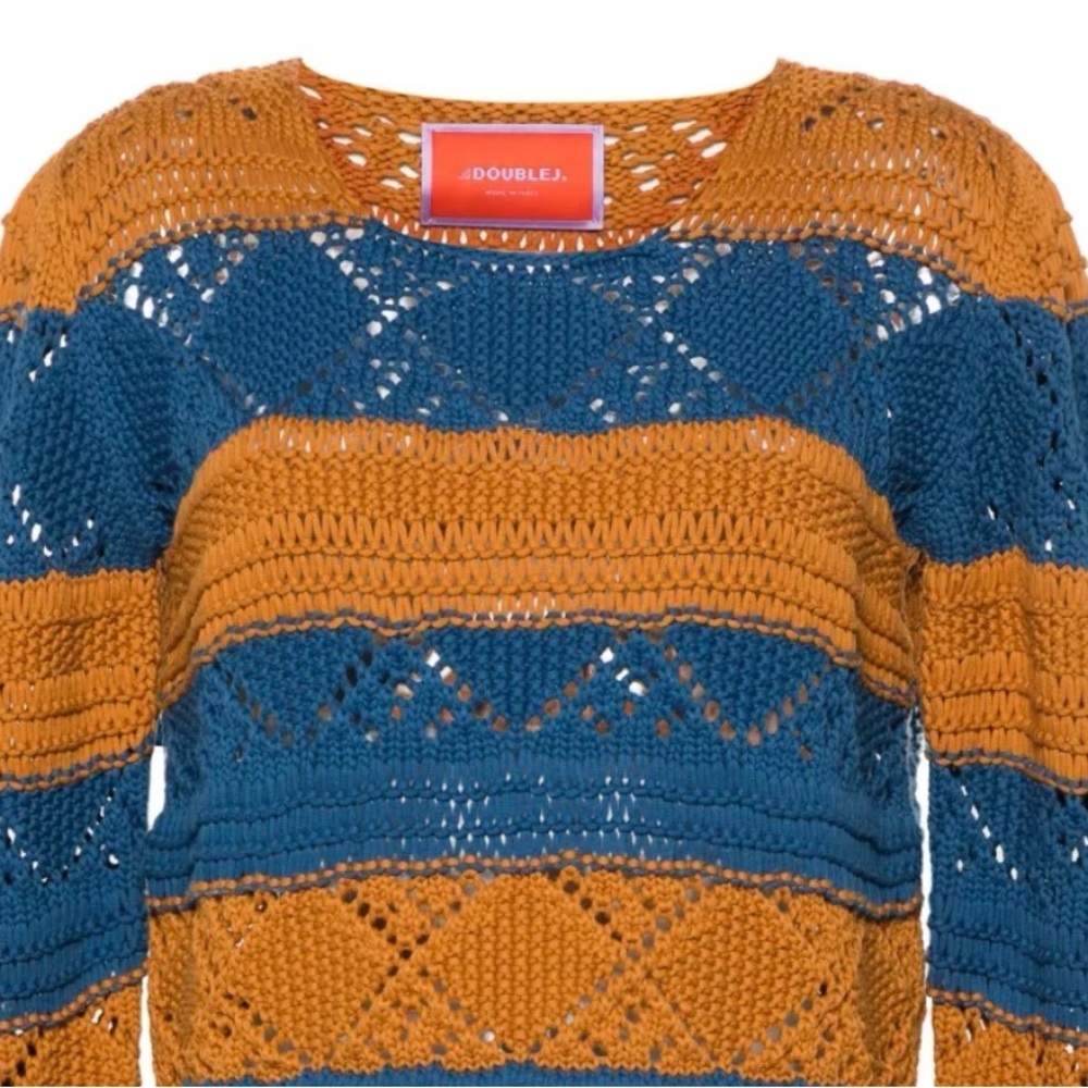 LA DoubleJ Playa Sweater Blue Petrol Sweater L - Picture 4 of 9